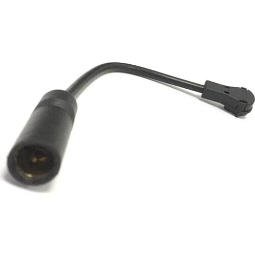FM Radio Antenna Speaker Cable Antenna Connector to Round Hole Plug for Volkswagen