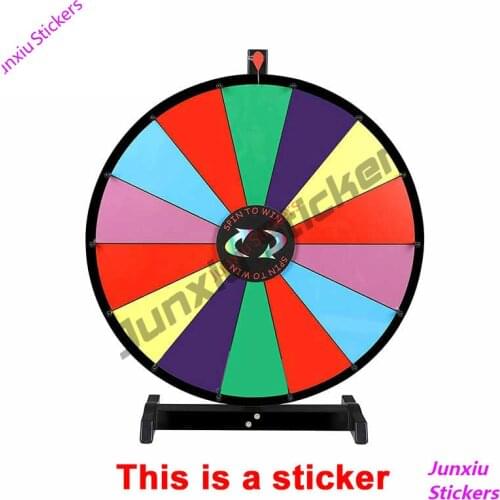 JDM Wheel Fortune Motorcycle Car Stickers Decal Sunscreen Waterproof Reflective For SUV RV DIY Decoration Accessories KK13*13cm