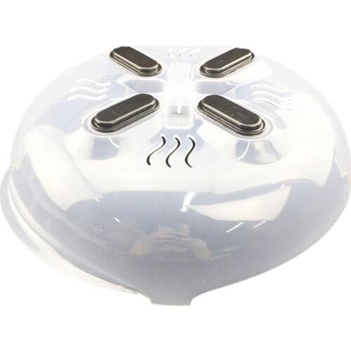 Microwave Food Splash Cover With Steam Hole Magnetic Splash Cover Heat-resistant kitchen Accessories