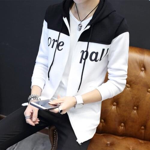 Men Clothing Four seasons fashion youth thin gown jacket Korean style spring autumn students handsome jacket slim clothes trend