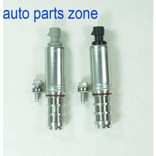 MH Electronic 2 pcs 12655420 & 12655421 Intake Exhaust Oil Control Timing Valve Solenoid VVT For GMC Chevrolet 12646783 12646784