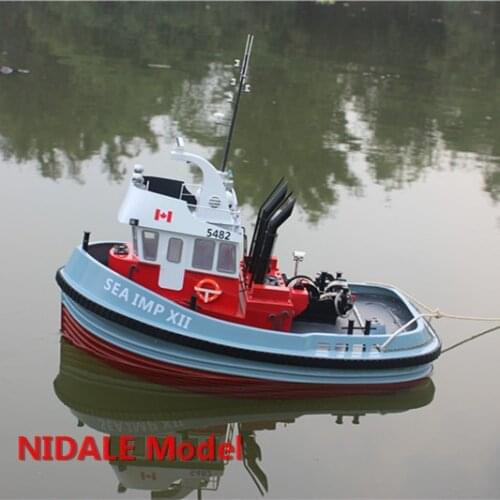 NIDALE Model Canada Fraser River Tugboat model RC tugboat model kit FRP hull