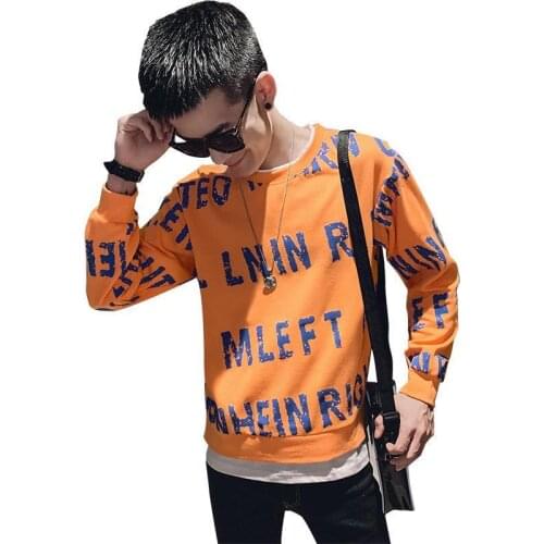 Autumn mens coat social spirit guy fake two clothes mens fashion brand 2021 slim coat