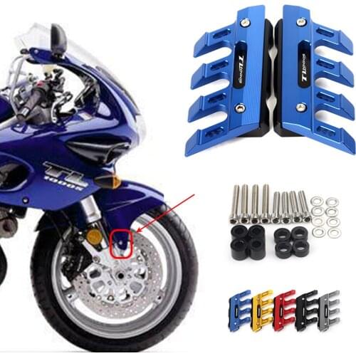 Motorcycle Front Fender Side Protection Guard Mudguard Sliders For SUZUKI TL1000S TL 100S Accessories universal