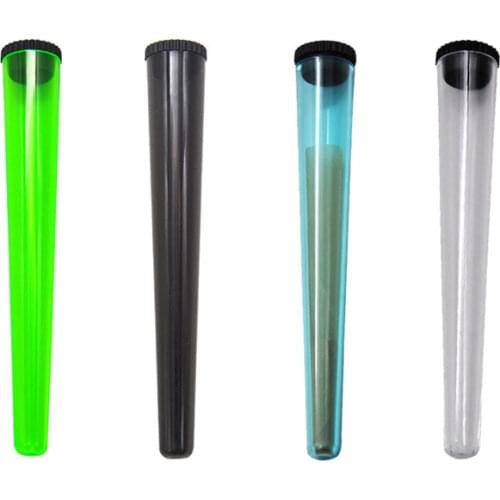 Plastic King Size Tube 115mm Vial Waterproof Airtight Smell Proof Odor Cigarette Solid Storage Sealing Container