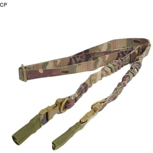 PPT Tactical Rifle Sling Black Green Khaki CP Color Nylon 180-200cm Length Gun Sling Outdoor Accessory PP13-0054