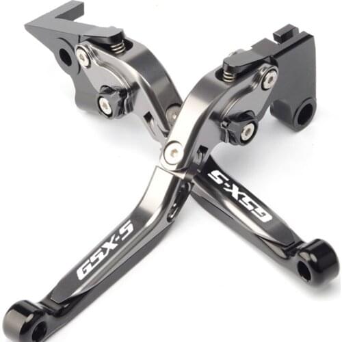 For Suzuki GSX S750 GSXS GSX-S 2011- 2020 Motorcycle Accessories CNC Adjustable Extendable Foldable Brake Clutch Levers