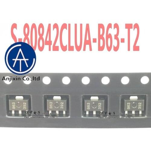 10pcs 100% orginal new real stock Monitor chip S-80842CLUA-B63-T2 Silk screen B63 SOT-89