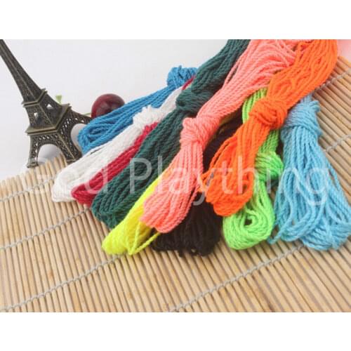 100 Pcs/lot 100% Polyester Light Professional YoYo Ball Bearing String Trick Yo-Yo Kids Magic Juggling Toy