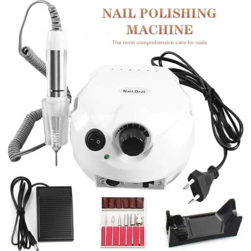 35000RPM Electric Nail Drill Machine Manicure Drill Machine Pedicure Drill Strong Nail Drill Machine Salon Nail Drill Machine