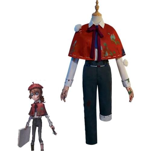 Anime! Identity V New Survival Painter Edgar Valden Cosplay Costume Fancy Suit Halloween Carnival Uniforms Custom Made