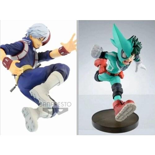 Anime Wholesale My Hero Academia Model King Art Midoriya Izuku Todoroki Shoto Boxed Figure Approximately 10-13cm
