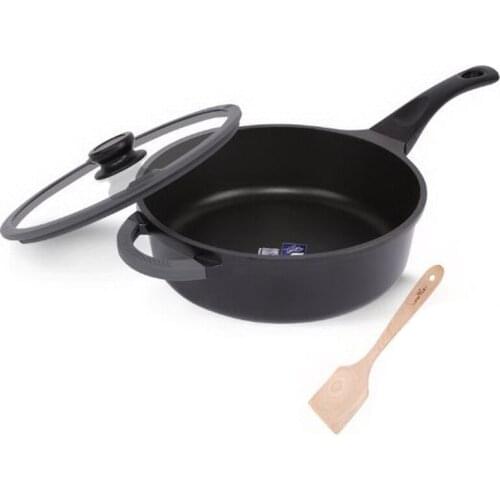 Anti-heat design/ No rivet design/ High-quality materials/ No oil fumes / non-stick pan / Heat evenly/Home frying pan/281103