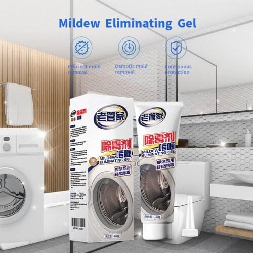 Household Mold Cleaner Mildew Remover Gel Stain Remover Cleaner Bathroom Washing Machine Wall Floor Cracks Cleaner