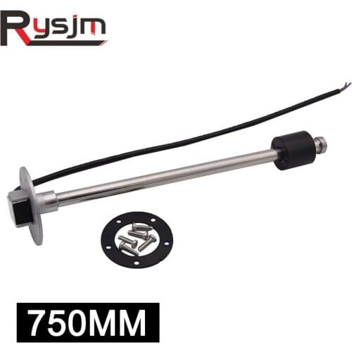 750mm Fuel & Water Level Gauge Sensor Water Level Sensors 0-190ohm 240-33ohm Fuel Level Sensor Fuel Sender Unit Auto Gauge Car