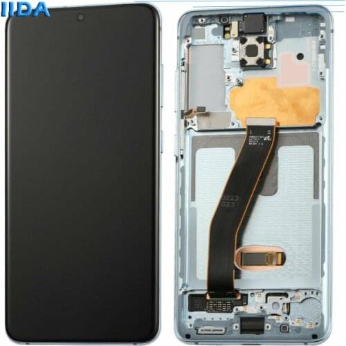 For Samsung Galaxy S20 G980 G981 OEM Display LCD Touch Screen Digitizer Blue
