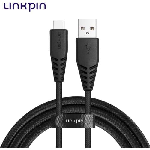 LINKPIN USB Type C Cable for Samsung S10 S9 Quick Charge 4.0 Fast Charging USB C Cable for Huawei P30 Redmi iPad Pro USB-C Wire