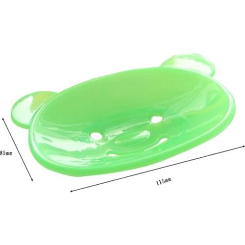 Creative leachate soap box home lovely smile soap drain box Bathroom Accessories 11.5*8.5cm