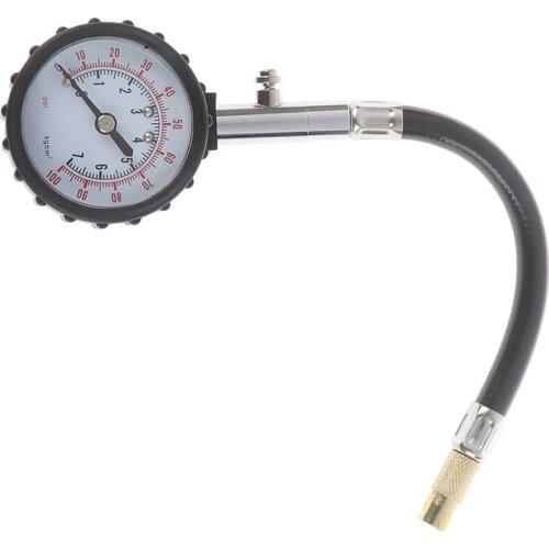 Mini High Accuracy Tire Pressure Gauge Black For Accurate Car Air Pressure Tyre Gauge For Car Truck and Motorcycle