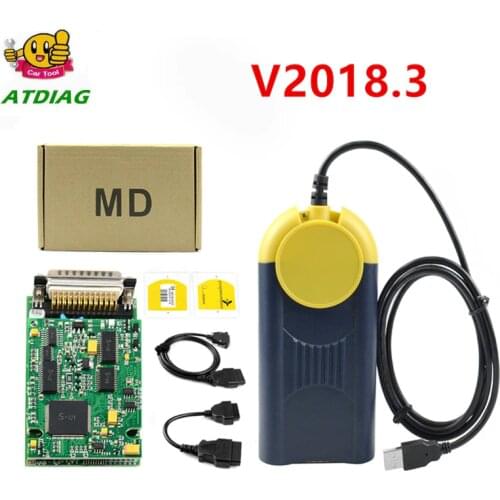 Multi-Diag Multi Diag Access J2534 v2018.3 interface OBD2 Device Multidiag J2534 with free shipping Diagnostic tool