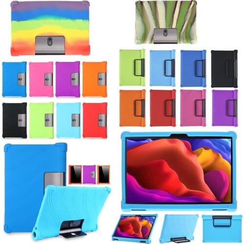 Soft Silicon Case For Lenovo Yoga Tab5 YT-X705F Tablet Rubber Cover For Lenovo Yoga Pad Pro 2021 K606F K606 13" Capa Funda Skin