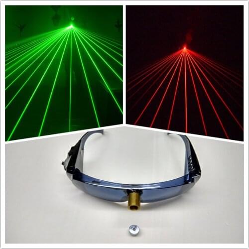 Wecool new products wholesale black body color laser glasses in party masks for stage show home & garden