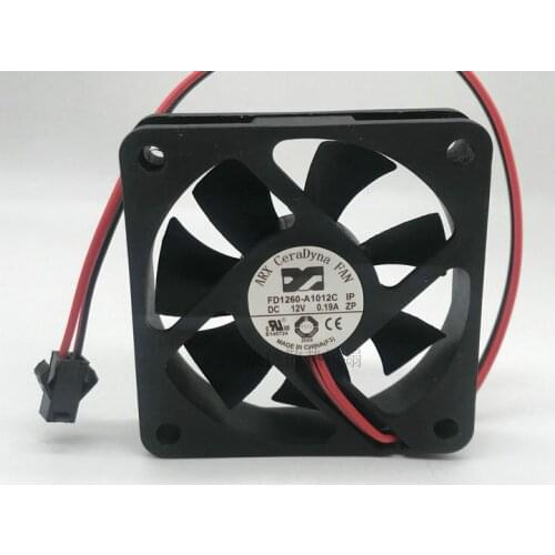 Original 6015 fd1260-a1012c DC12V 0.19a silent 6cm cooling fan