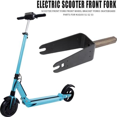 Skateboard Aluminum Alloy Front Fork for KUGOO S1 S2 S3 Electric Scooter Parts and Accessories