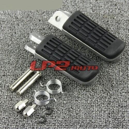Foot Pegs Front Rider Footrest for Honda VFR800 Interceptor 98-01 CBF600 CBF600S 04-09 Hornet 599 CB600F 98-06 CB600S 01-02