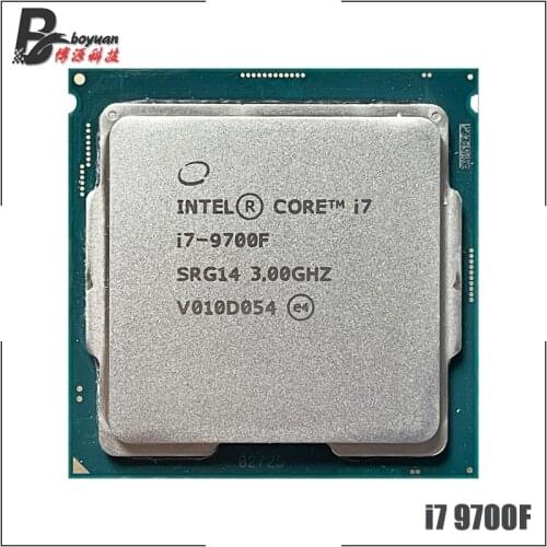 Intel Core i7-9700F i7 9700F 3.0 GHz Eight-Core Eight-Thread CPU Processor 12M 65W PC Desktop LGA 1151
