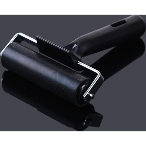 Paint Roller Rubber Roller For Printmaking Wallpapers Stamping Gluing Rubber Roller Printing Ink Professional Engraving Tools
