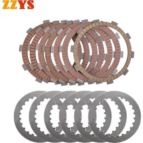 Motorcycle Steel Friction Clutch Plate Kit For KTM SX125 SX 125 For Husaberg TC250 TC 250 For HONDA XR400R XR400 XR 400 NE03