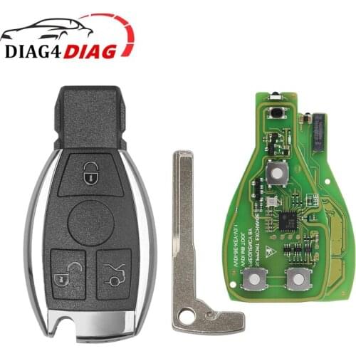 Xhorse VVDI BE Key Pro for VVDI MB Tool Improved Version for Benz with Smart Key Shell 3/4 Button 1 BGA Token With LOGO