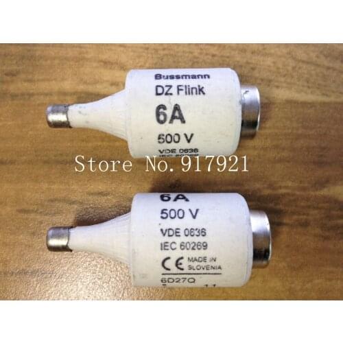 [ZOB] The United States Bussmann 6D27Q DZ Flink 6A500A VDE0636 fuse tube import insurance --20PCS/LOT