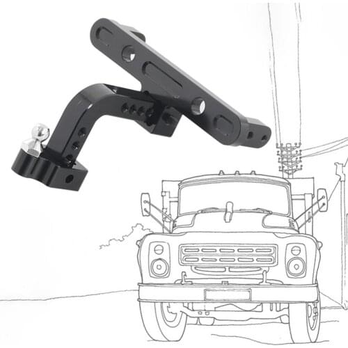 1/10 RC Rock Crawler Metal Trailer Hook Rack Set for Axial SCX10 90046 80156 Professional Spared Parts