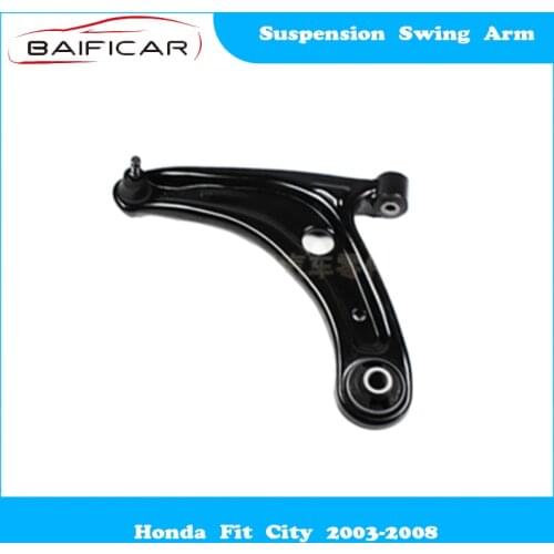Baificar Brand New Genuine Front Suspension Swing Arm Hanging Lower Arm Left Right for Honda Fit City 2003-2008