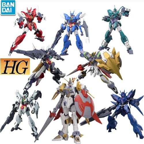 Bandai Original Assembly Model HGBD Core Gundam Earth Venus Jupiter Saturn Uranus Neptune Armored Action Figure Toys