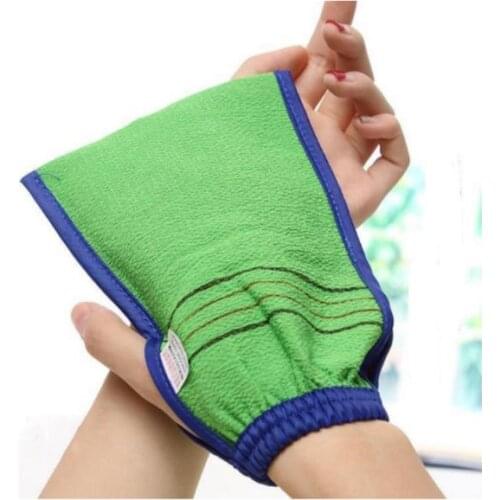 Free shipping 100 pcs/lot hammam scrub mitt magic peeling glove exfoliating tan removal mitt SN3623