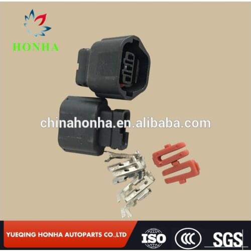 FREE shipping Supply Auto Connector Female 3 Pin Waterproof Wire harness Connector Plug 7283-8732-40