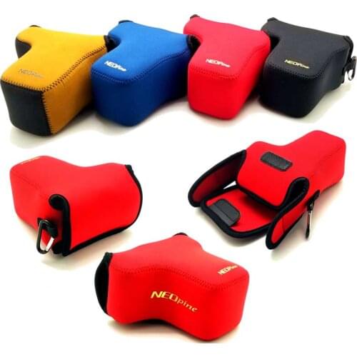 Neoprene Soft Camera Bag Case for SONY A6500 A6400 Inner Pouch Cover with 18-135mm Lens