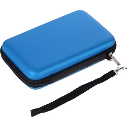 Portable Carrying Hard Case Dustproof for Nintendo 3DS XL LL with Strap Protect Pouch Cases for 3DS XL LL EVA Storage Bag