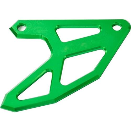 CNC Billet Rear Brake Disc Guard Potector For Kawasaki KX125 KX250 KX250F KX450F KLX450R Green