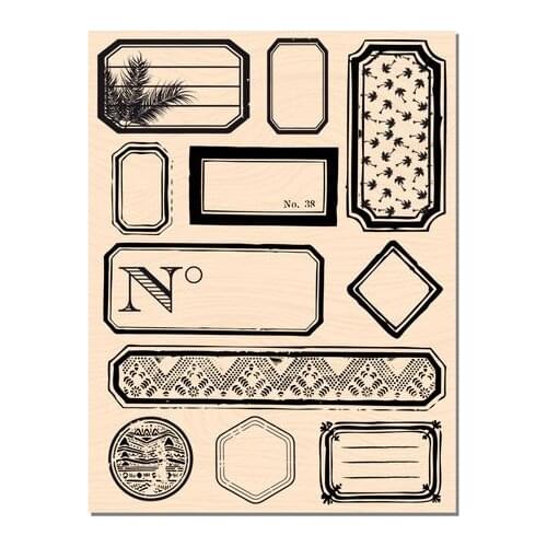 French Transparent Clear Stamp for DIY scrapbooking/Card Making C344