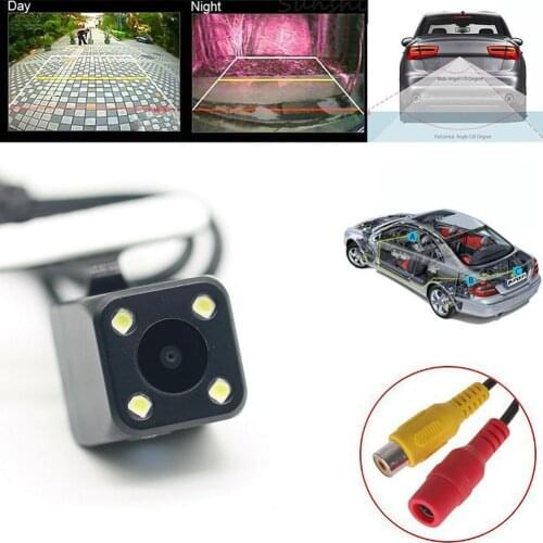 170 Degree Real Cameracar Rearview Camera Car Rear Night View Fish Backup Video Camera Vision Eyes Camera Parking Revers Ve P3Y2