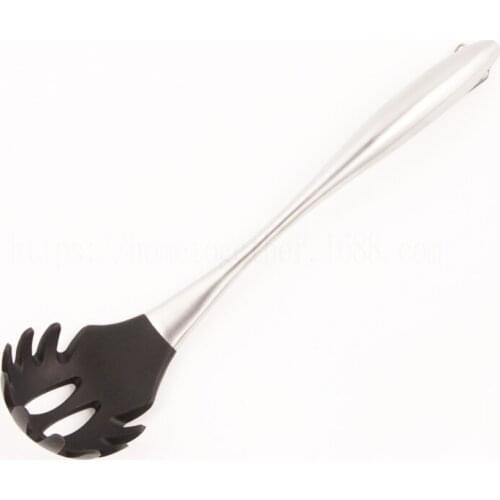 Pasta Noodle Spoon Pasta Scoop colander Noodle Spaghetti Ladle Slot Spoon Colander Silicone Kitchen Gadget Pasta Server