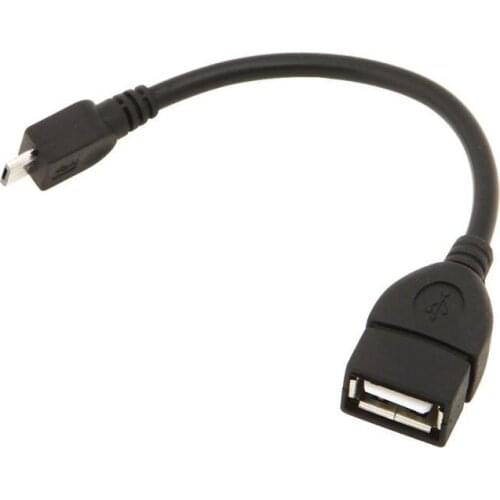 Micro 5PIN USB Male to USB 2.0 Female OTG Adapter Cable for Phone Tablet Android Samsung HuaWei XiaomI Data Sync & Charge