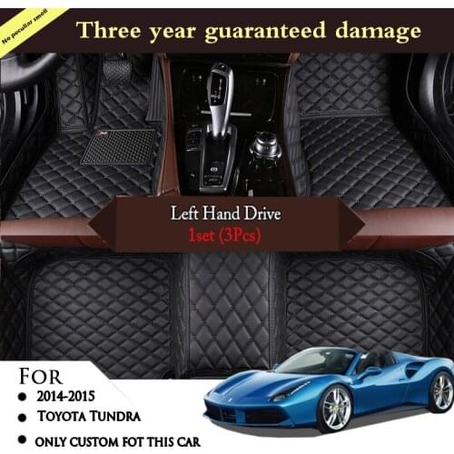 For Toyota Tundra 2015 2014 Car Floor Mats Custom Carpets Rugs Auto Interior Accessories Protect Car Styling Automobiles