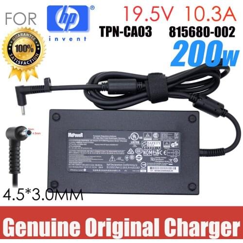 NEW AC adapter TPN-DA10 FOR HP TPN-CA03 928429-002 815680-002 19.5V 10.3A 200W zbook17 G6 G4 G3 G5 OMEN AIR PRO PLUS 456