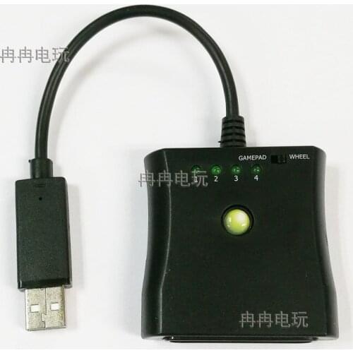For PS2 to for Xbox 360 Controller/Wheel/Dance Pad Adapter Converter for Xbox 360