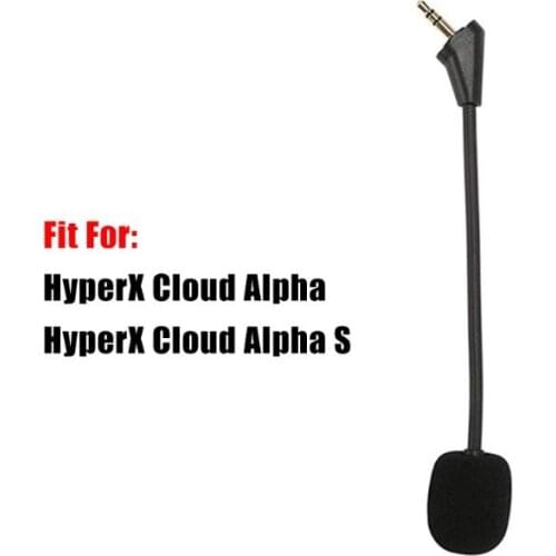 Portable Headphone Microphone for HYPERX Cloud II Core Silver Gaming S H05A